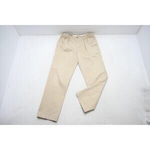 ORVIS Khaki Pants Rugged Twill Country Casual Chinos Beige Mens Size 36 x 32